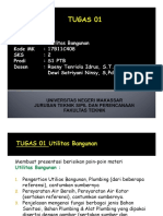 Tugas 01 - Utilitas Bangunan - PTB PDF