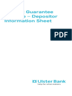 Deposit Guarantee Scheme Depositor Information Sheet ULST7993RI