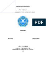 Makalah Elektronika Industri Transistor PDF