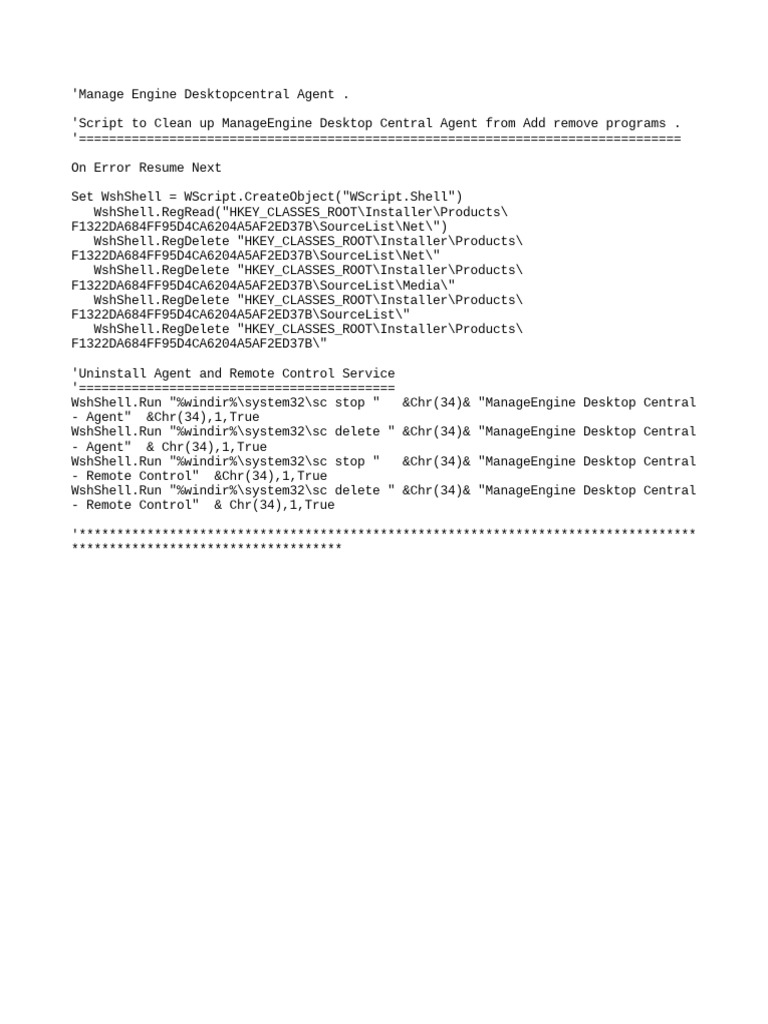 DC Agent Cleanup PDF