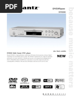 Marantz DV 6500 Brochure PDF