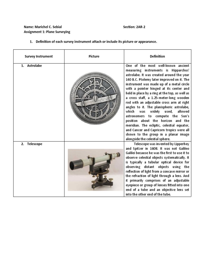 Plane Surveying Pdf Surveying Metrology