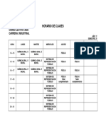 Horario Industrial Semestre Par 20222 PDF