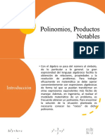 Polinomios, Productos Notables
