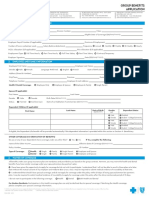 BlueCrossenrolment Form PDF