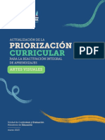 Priorizacion Curricular Actualizada ARTES Chile