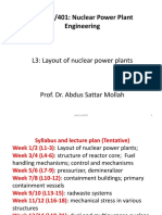 Layout and Components of Nuclear Power Plants