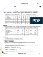 Cours Math - Statistiques - 3ème Math (2009-2010) MR Hbib Gammar Mathsplus PDF