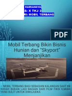 Mobil Terbang Bikin Bisnis Hunian Dan