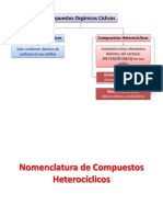 Nomenclarura de Heterociclos