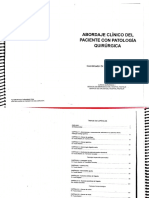 Abordaje Clínico Del Paciente Con Patología Quirúrgica PDF