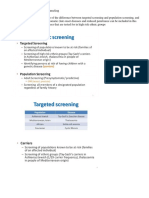 Genetic Screening and Genetic Counseling NOTES
