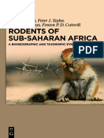 A Biogeographic and Taxonomic Synthesis - Rodents of Sub-Saharan Africa - Ara Monadjem, Peter J. Taylor, Christiane Denys (2015) PDF