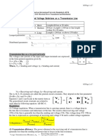 Transmission Line Parameters and Calculations