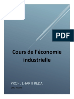 Cours de l'economie industrielle