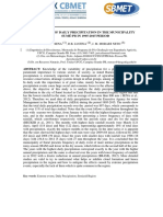 Análise Da Precipitação Diária No Município de Sumé - PB No Período de 1995-2015