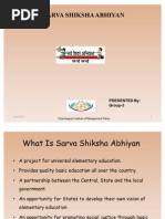 SARVA SHIKSHA ABHIYAN