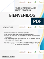 Administración Escolar y Titulación