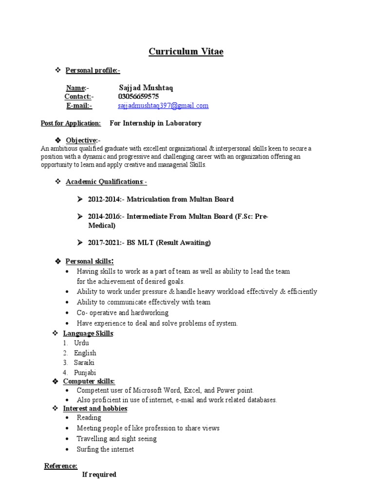 a-well-rounded-candidate-seeks-an-internship-in-the-laboratory-to
