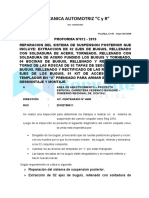 Proforma Mecanica CyR