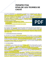 Tema 4. La Perspectiva Interpretativa de Les Teories de La Comunicació