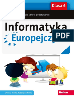 Informatyka Europejczyka Podrecznik Dla Szkoly Podstawowej Klasa 6 Danuta Kialka Katarzyna Kialka