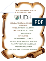 Trabajo Métodos Numéricos PDF