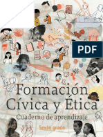 Formación Cívica y Ética - Cuaderno de Aprendizaje - Sexto Grado PDF