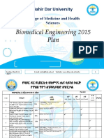 BME 2015 Plan