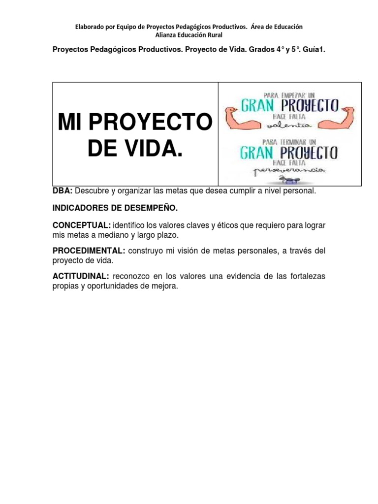 Proyecto de Vida para Grados 4° y 5° | PDF | Piratería