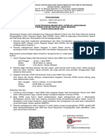 Pengumuman Pemanggilan CPNS 2022 PDF