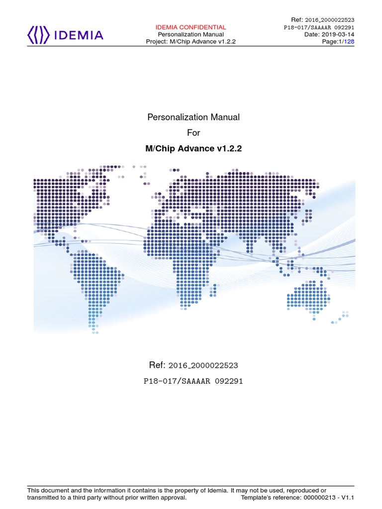 2016 - 2000022523 - Personalization Manual - MChip Advance MCADP-C ...