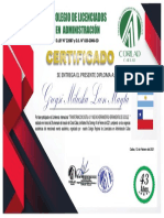 Diploma Internacional Argentina Greys PDF