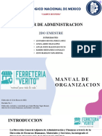 Manual organización ferretería Verito