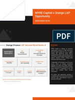 Final Orange LAP Opportunity Investment Memo