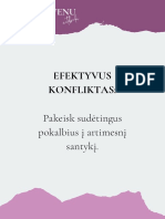 Efektyvus Konfliktas Pakeisk Sudetingus Pokalbius I Artimesni Santyki. PDF