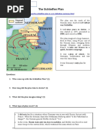 Schlieffen Plan Worksheet 2023