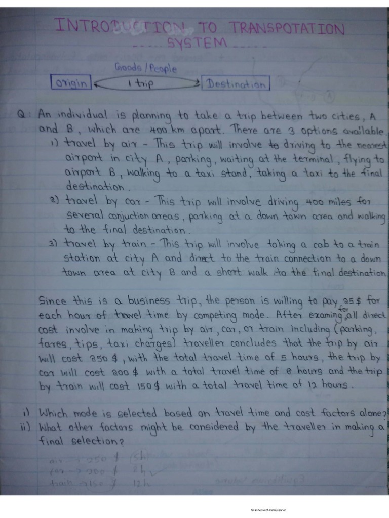Introduction to transportation system pdf