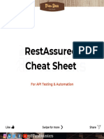 RestAssured CheatSheet