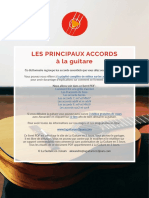 Dictionnaire Accords de Guitare Gratuit La Guitare en 3 Jours PDF