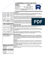 T Birds Game 2 Notes Program Cb175432a2