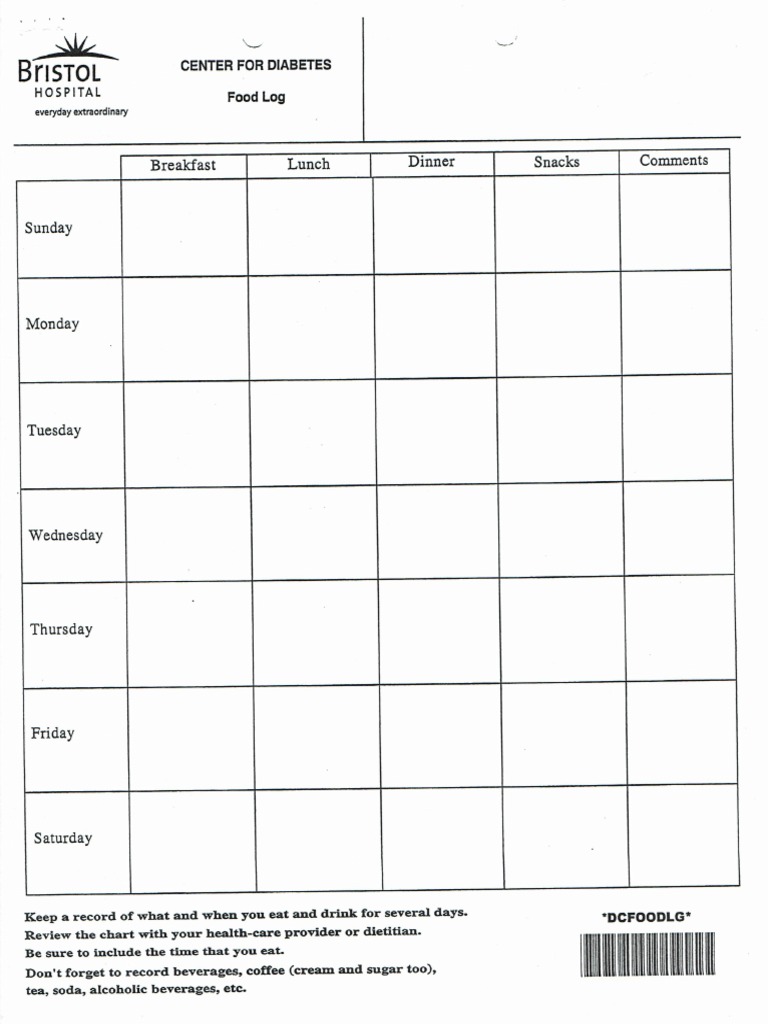 Food Log | PDF