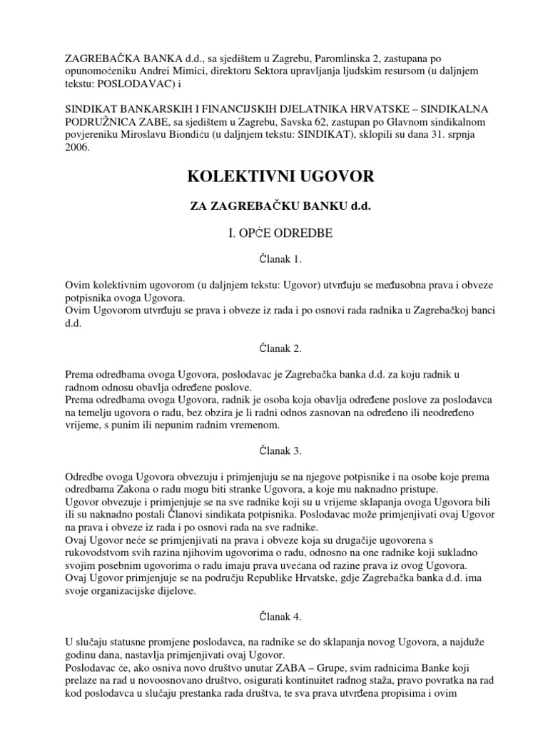Ku Zagrebacka Banka Dd Pdf