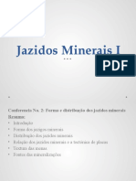 Jazidos Minerais I