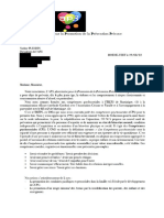 Courrier de L'association AP3