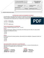 Clase de Matematicas La Sustraccion PDF