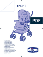 Manual Istruzioni Passeggino Sprint PDF