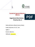 Práctica No 6 - Oscilador de Relajamiento