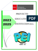 Proyecto Educativo Institucional 2023