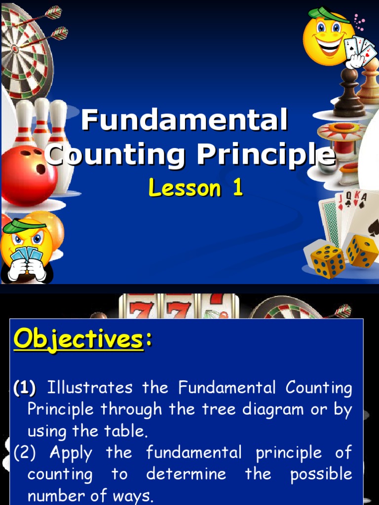 Fundamental Counting Principle Explained | PDF | Drink | Clothing